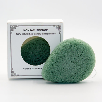 Natural Skincare Facial Water Drop Konjac Sponge Reusable